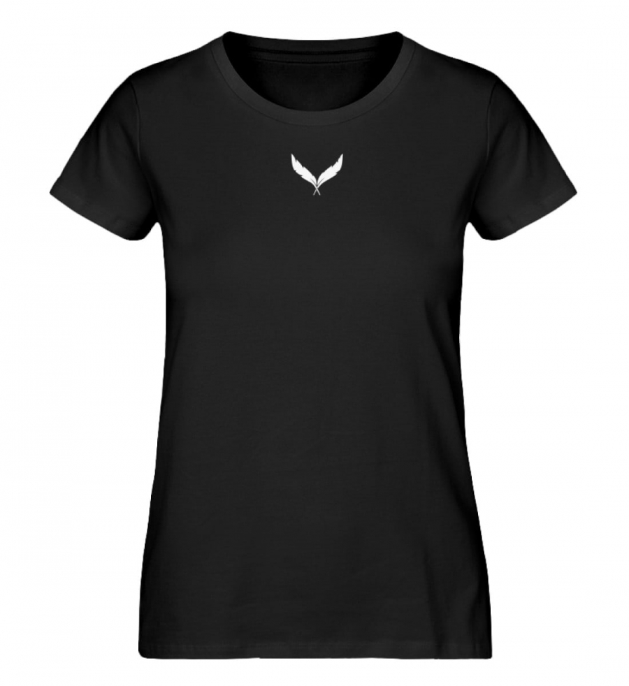 Sonderedition: Damenhoodie Icon mit Backprint - Damen Premium Organic Shirt-16