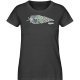 Exklusiv: Damenshirt Life Fly Dunkelgrau - Damen Premium Organic Shirt-6881