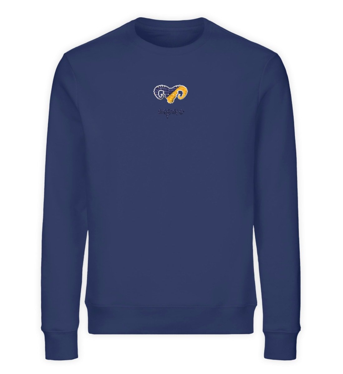 Exklusiv: Sweater Life Stick Navy - Unisex Organic Sweatshirt-6057
