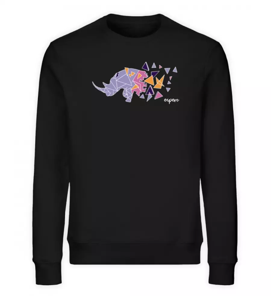 Sweater Fatu Lost Schwarz - Unisex Organic Sweatshirt-16