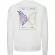 Sweater Wings Flow Weiß - Unisex Organic Sweatshirt-3