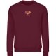 Exklusiv: Sweater Life Stick Bordeaux - Unisex Organic Sweatshirt-839