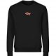 Exklusiv: Sweater Respect Stick Schwarz - Unisex Organic Sweatshirt-16