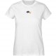 Exklusiv: Damenshirt Respect Stick Weiß - Damen Premium Organic Shirt mit Stick-3