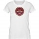 Damenshirt Fatu College Weiß - Damen Premium Organic Shirt-3