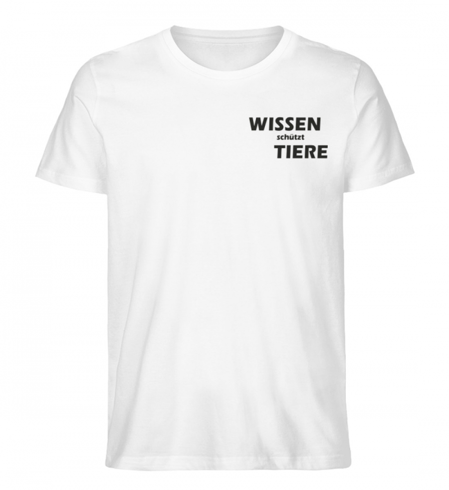 Herrenshirt Basic White - Herren Premium Organic Shirt-3