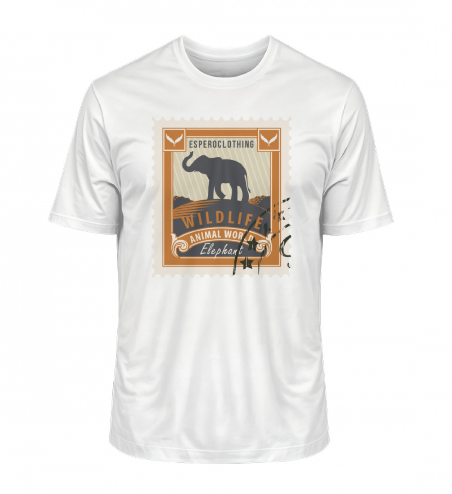 Shirt Post Elephant - Herren Premium Organic Shirt 2.0 ST/ST-3