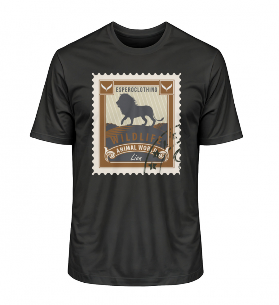 Shirt Post Lion - Herren Premium Organic Shirt 2.0 ST/ST-16