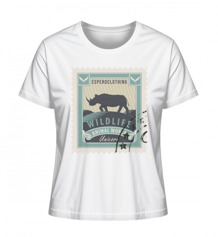 Shirt Post Unicorn WMN - Damen Premium Organic Shirt-3