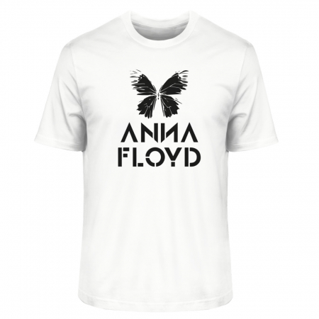 Shirt Anna Floyd Logo White - Herren Premium Organic Shirt 2.0 ST/ST-3