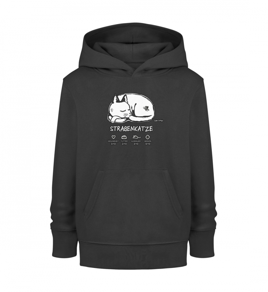 Hoodie Straßenkatze Kids Black - Mini Cruiser Hoodie 2.0 ST/ST-16