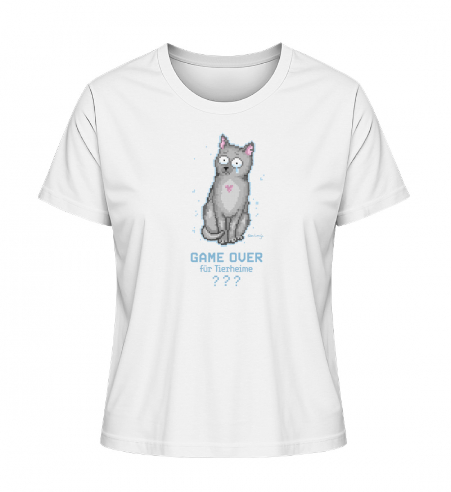 Shirt Game Over WMN - Damen Premium Organic Shirt-3