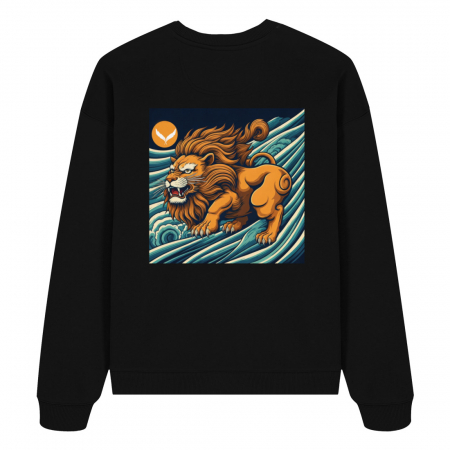 Oversized Sweatshirt Lion Bun - Radder Oversize 2.0 Sweatshirt ST/ST-16