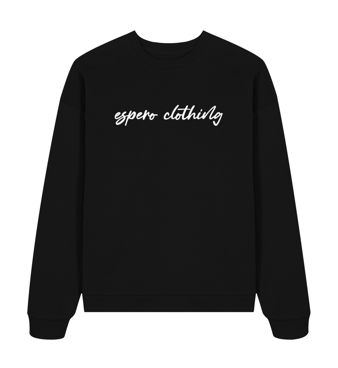 Oversized Shirt Cream Black - Radder Oversize 2.0 Sweatshirt ST/ST-16