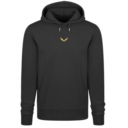 Hoodie Fly Black-Gold WMN - Unisex Premium Organic Hoodie 2.0 ST/ST mit Stick-16