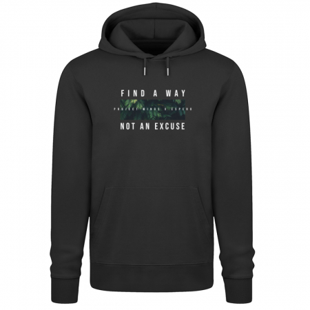 Hoodie No Excuses WMN - Unisex Organic Hoodie 2.0 ST/ST-16