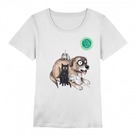 Shirt TSD Haustiere WMN - Damen Premium Organic Shirt 2.0-3