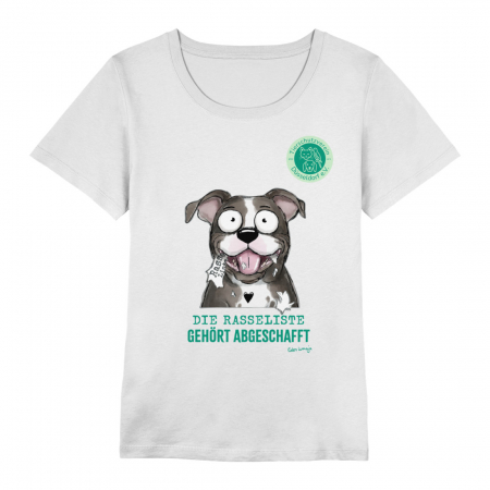Shirt TSD Listenhund WMN - Damen Premium Organic Shirt 2.0-3